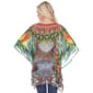 Womens White Mark Novelty Maternity Poncho - image 4