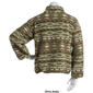 Petite Emily Daniels Long Sleeve 1/2 Zip Aztec Sherpa Fleece Top - image 2