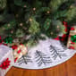 National Tree 52in. Tree Skirt w/ Tree Embroidery - image 6