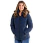 Womens HFX Stretch Puffer Jacket w/Faux Fur Hood - image 1