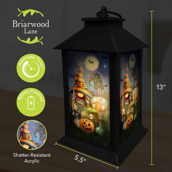 Briarwood Lane Halloween Gnomes Lantern