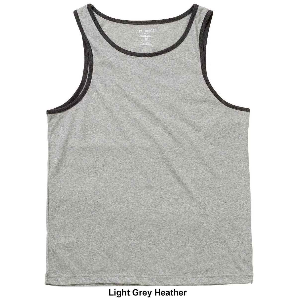 Young Mens Architect® Jean Company Jersey Tank Top