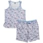 Plus Size IZOD® Spring Floral Tank & Bermuda Short Pajama Set - image 2