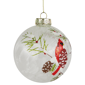 Northlight 2ct. Cardinal Birds Christmas Glass Ball Ornaments - image 5