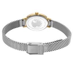 Womens BERING Gold White Dial Quartz Watch - 11020-010