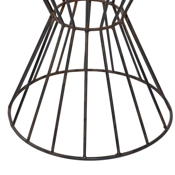 9th & Pike&#174; Iron Farmhouse Stool