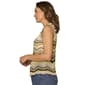 Womens Democracy Sleeveless Scallop Neck Chevron Sweater - image 3