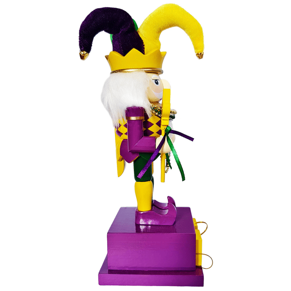 Santa''s Workshop 10in. Days Until Mardi Gras Nutcracker
