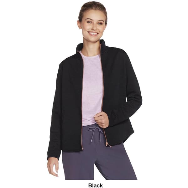 Womens Skechers Go Walk Shine Ottoman Jacket