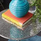 9th & Pike® Silver Aluminum Glam Coffee Table - image 8