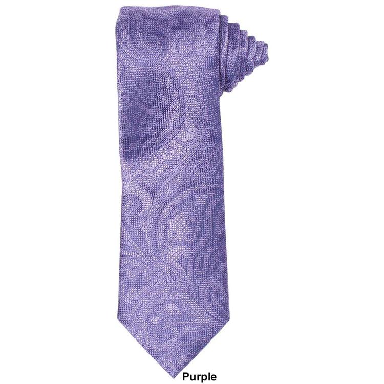 Mens Perry Ellis Randel Paisley Tie