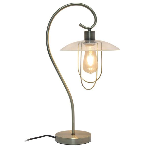 Lalia Home Studio Loft Modern Metal Scroll Table Lamp - image 
