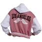 Juniors No Comment City of Angels Studded Varsity Jacket - image 2