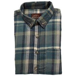 Waxhaw Buffalo Plaid Flannel Shirt | Mountain Top - Navy Cream - S