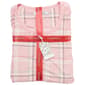 Womens Ellen Tracy Long Sleeve Plaid Pajama Set - Pink - image 2
