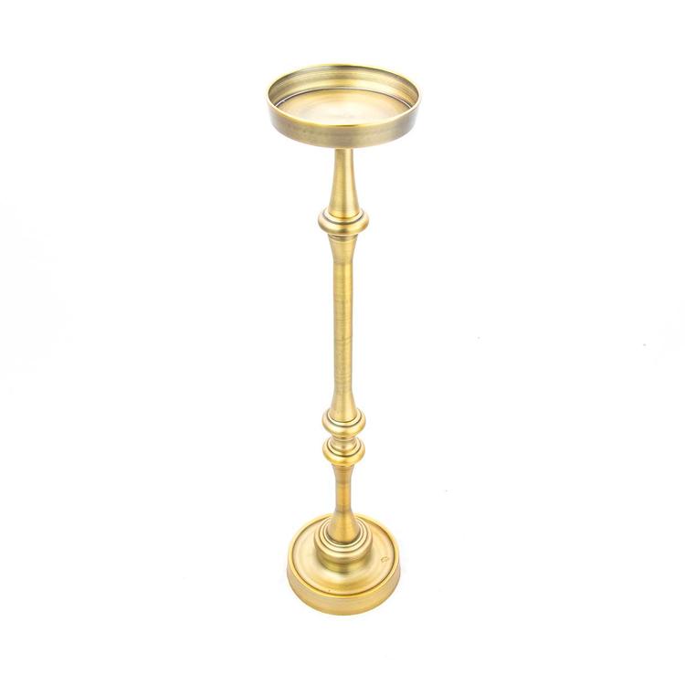 New Ridge Home Goods Dapper Round Iron Martini Side Tables