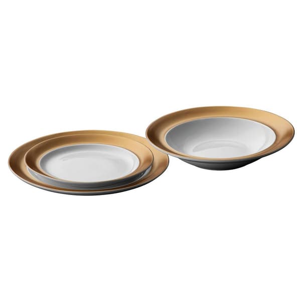 BergHOFF Gem 3pc. Porcelain Plate Set - image 