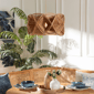 bali & pari Jeneth Natural Rattan Pendant Lampshade - image 2
