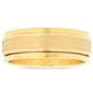 Unisex 18kt. Gold Plated Our Father Prayer Spinner Ring - image 1