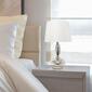 Lalia Home Classix Glass Dollop Table Lamp w/White Fabric Shade - image 4