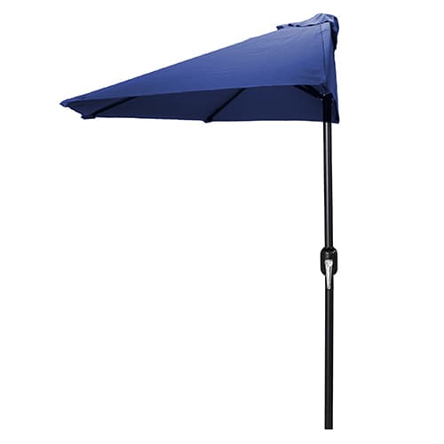 Jordan Manufacturing 9ft. Half Umbrella - Navy - image 