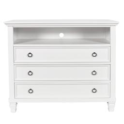 Tamarack White Media Chest