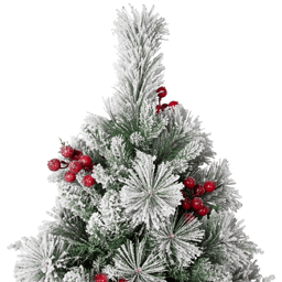 Northlight Real Touch™ 5ft. Full Flocked Spruce Christmas Tree