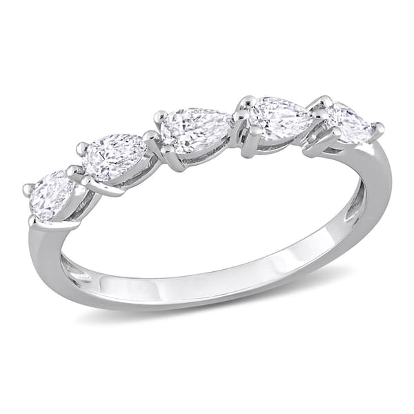 Diamond Classics(tm) White Gold 1/2ctw. Pear Shape Diamond Ring - image 