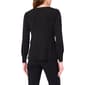 Womens MSK Long Sleeve Wrap Glitter Blouse - image 2