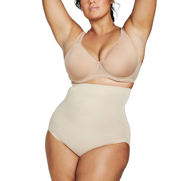 Plus Size Naomi & Nicole High Waist Thigh Slimmer - 7775 - image 