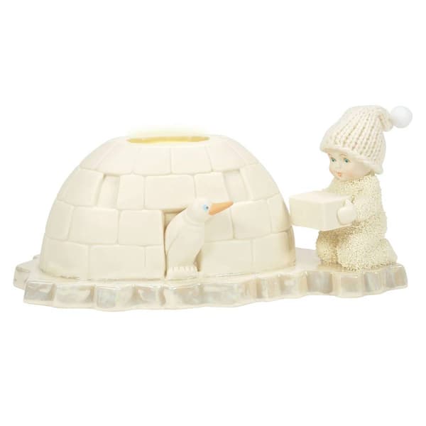 Department 56 Snowbabies(tm) Warm in my Igloo Figurine - image 