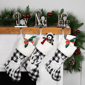 Northlight 3pc. Peace, Joy, & Noel Christmas Stocking Holders - image 2