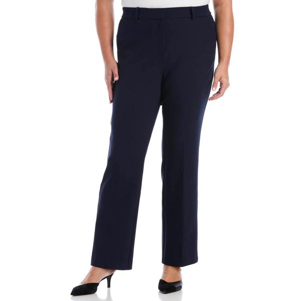 Plus Size Rafaella® Solid Bootcut Dress Pants