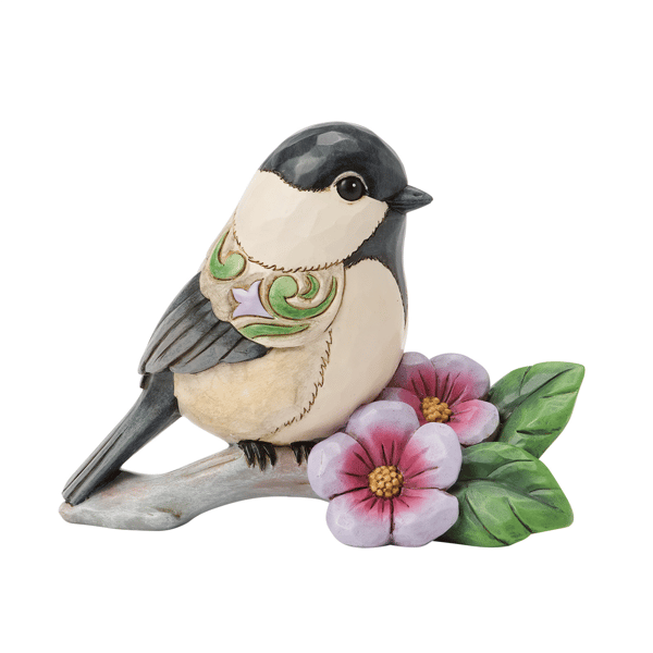Jim Shore Heartwood Creek Chickadee Bird Figurine Figurine - image 