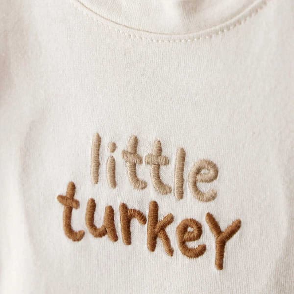 Baby Unisex &#40;NB-24M&#41; Carter''s&#174; Little Turkey Long Sleeve Bodysuit