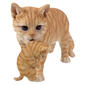 Hi-Line Gift Mother Cat Carrying Kitten Garden Statue - image 1