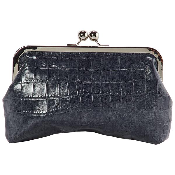 Mundi Bia Medium Kisslock Crocodile Clutch