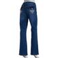 Womens Royalty Premium Denim Bootcut Embroider Back Pocket Jeans - image 2