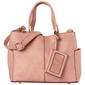 DS Fashion Solid Triple Compartment Satchel - image 1