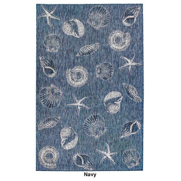 Liora Manne Carmel Shells Indoor/Outdoor Area Rug