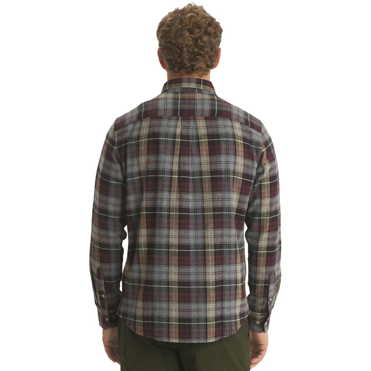 Mens Big & Tall LANDS'' END® Campside Flannel Shirt - Wine