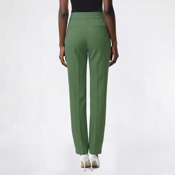 Womens Kasper Fly Front Slim Dress Pants