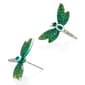 Betsey Johnson Garden Glam Dragonfly Stud Earrings - image 3
