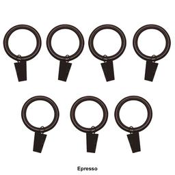 Silent Guide Nylon Lined Clip Rings