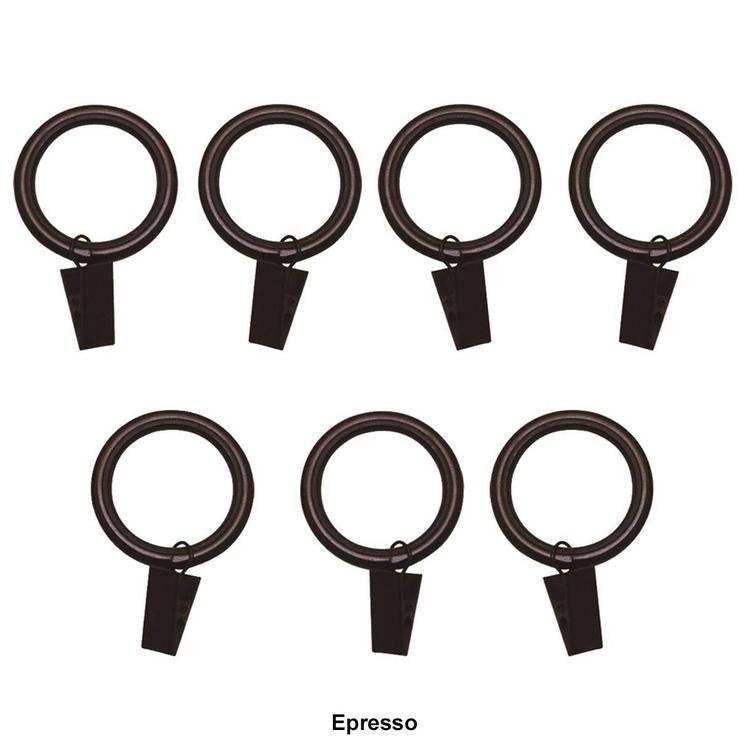 Silent Guide Nylon Lined Clip Rings