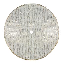 Northlight Seasonal 48in. Wood Grain Pattern Christmas Tree Skirt