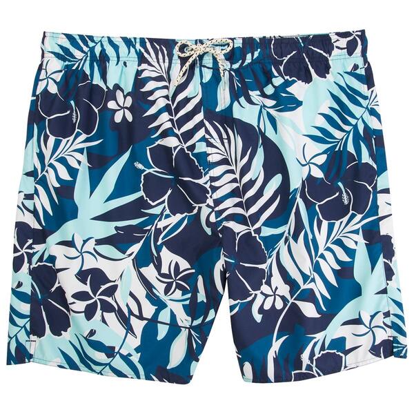 Mens Big & Tall Hawaiian Authentics Jungle Islander Swim Trunks - image 
