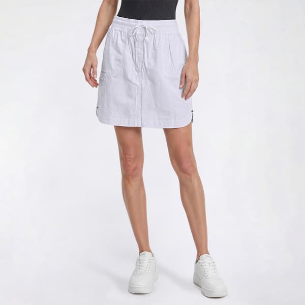 Womens da-sh Kaitlyn Solid Pull-On Cargo Pocket Skort
