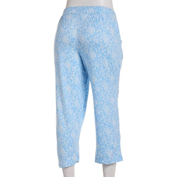 Rene Rofe Paisley Capri Pajamas