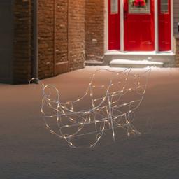 Northlight Seasonal Lighted Sleigh Outdoor Christmas Decoration